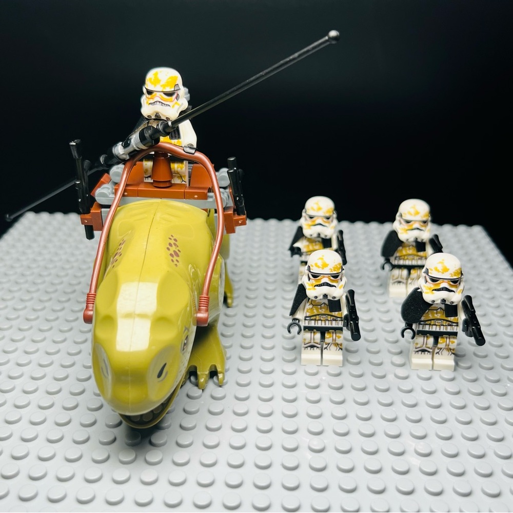 Desert Troopers + Dewback Star Wars Minifigures - Picture 2 of 4